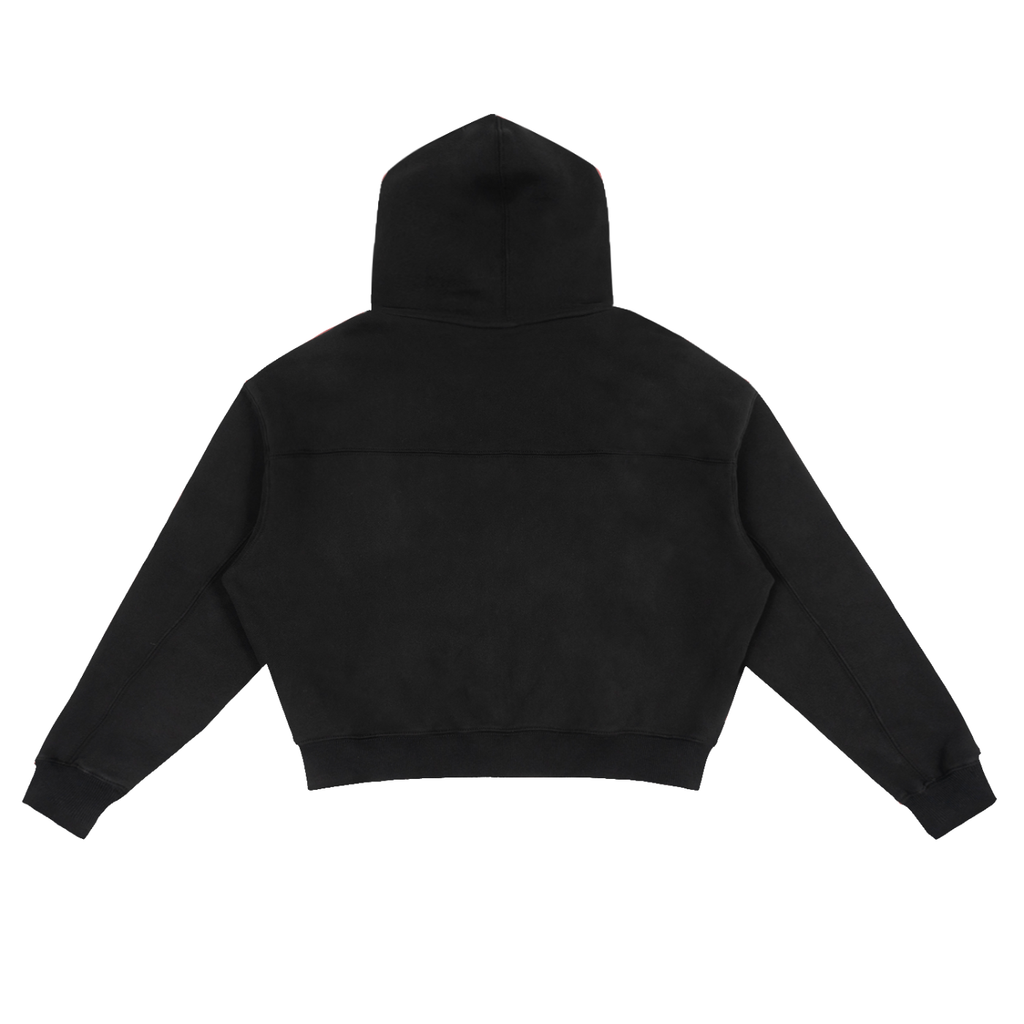 Skunko Zip-Up Boxy Hoodie